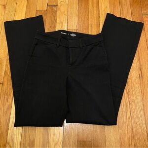 GAP Pixie Flare high rise pants black size 2 secret smooth pockets
